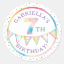 Suche nach 7 geburtstag aufkleber Party