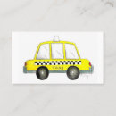 Recherche de voiture cartes visite Chauffeur