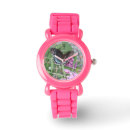 Recherche de bleu de papillon montres Girl
