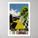Suche nach england travel poster Cornwall