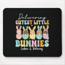 Suche nach niedlicher osterhase mousepads Blume