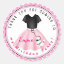 Recherche de caniche rose autocollants Anniversaire