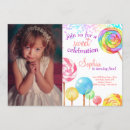 Recherche de lollipop invitations Bonbons