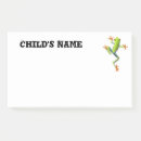 Recherche de frog post its Vert