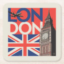 Recherche de londres dessous de verres Drapeau britannique