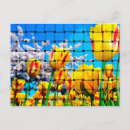 Recherche de tulipe jaune cartes postales Coloré