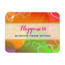Recherche de conception de coeur magnets Typographie