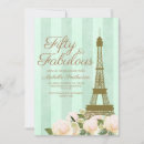 Recherche de tour eiffel invitations Élégant