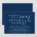 Recherche de déjeuner de mariage invitations Simple