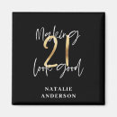 Suche nach 21 geburtstag magnete Elegant