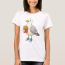 Recherche de mouettes tshirts Frites