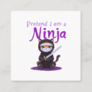 Suche nach ninja visitenkarten Samurai