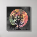 Suche nach elch leinwandbilder Vollmond