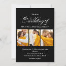 Recherche de elegant black white mariage invitations Classique