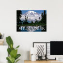 Suche nach spiegelung poster Mount rainier nationalpark