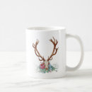 Recherche de de cerfs communs tasses Fleurs