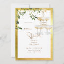 Recherche de glam bridal shower invitations Élégant