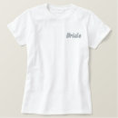 Suche nach braut bestickte tshirts Dusche