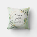 Recherche de gratitude coussins Floral