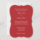 Recherche de rouge clair invitations Simple