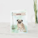 Suche nach mops kleine grußkarten Liebhaber
