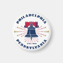 Recherche de rouge blanc et bleu magnets Patriotique