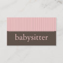 Recherche de baby sitting cartes visite Enfant