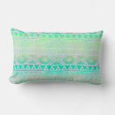 Recherche de aztèque turquoise coussins Vert