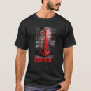 Recherche de cabine téléphonique tshirts Rouge