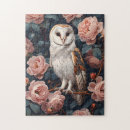 Recherche de dessin hibou puzzles Chouette