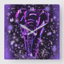 Recherche de nuit horloges Violet