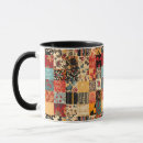 Recherche de patchwork tasses Ferme