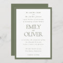 Recherche de sage green mariage invitations Vert sauge
