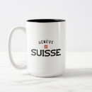 Recherche de souvenirs suisses tasses Genève