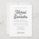 Recherche de fleurs stylisées invitations Minimaliste