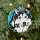 Suche nach alaskan malamute ornamente Husky