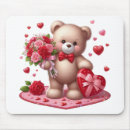 Recherche de teddy tapis souris Coeur