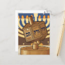 Recherche de dreidel cartes postales Bougies