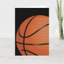 Recherche de boule de basket ball vœux cartes Sports