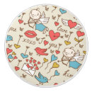 Recherche de saint valentin boutons et poignées de porte Arrière plan