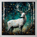 Suche nach weißer hirsch poster Natur