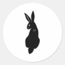 Recherche de lapin noir autocollants Dessin