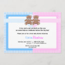 Suche nach doppeljunge und mädchen einladungen Dusche