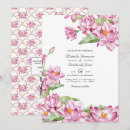 Recherche de fleurs en aquarelle invitations Floral