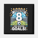 Recherche de 8ème anniversaire magnets Football
