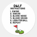 Suche nach swinger aufkleber Golfer