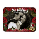 Recherche de de rose de rose mariage magnets Élégant