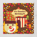 Suche nach zirkus clowns einladungen Kinder