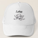 Recherche de lotus casquettes Blanc