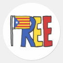 Suche nach unabhängigkeit aufkleber Katalonien